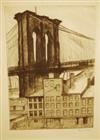 WALTER PACH Brooklyn Bridge.